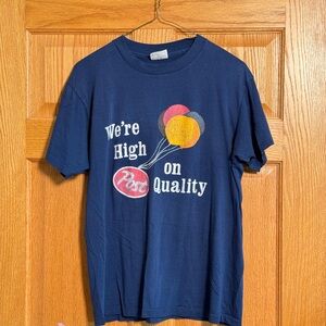 Vintage Hanes Fifty-Fifty Post Brand T-Shirt We’re High on Quality